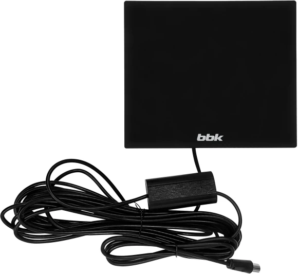 Антенна телевизионная BBK DA38 28дБ активная черный Антенна телевизионная BBK DA38 28дБ активная черный