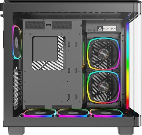 Корпус Montech King 95 Pro черный без БП ATX 7x120mm 2x140mm 2xUSB3.0 audio bott PSU Корпус Montech King 95 Pro черный без БП ATX 7x120mm 2x140mm 2xUSB3.0 audio bott PSU