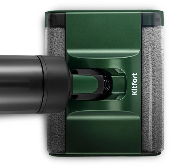 Пылесос моющий Kitfort КТ-5259 200Вт черный/зеленый