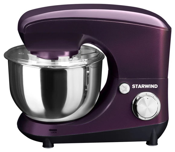 Миксер планетарный Starwind SPM5180 1000Вт ежевичный Миксер планетарный Starwind SPM5180 1000Вт ежевичный