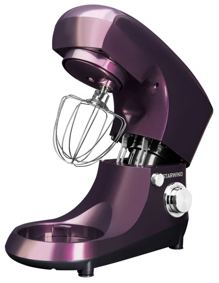 Миксер планетарный Starwind SPM5180 1000Вт ежевичный Миксер планетарный Starwind SPM5180 1000Вт ежевичный