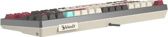 Клавиатура A4Tech S87 Pixels механическая серый/белый USB for gamer LED кабель 1.8м