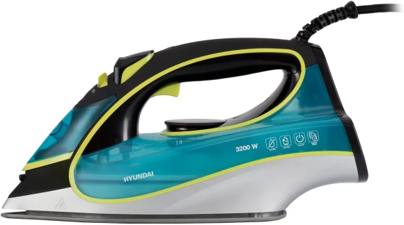 Утюг Hyundai H-SI01450 3200Вт голубой/желтый Утюг Hyundai H-SI01450 3200Вт голубой/желтый