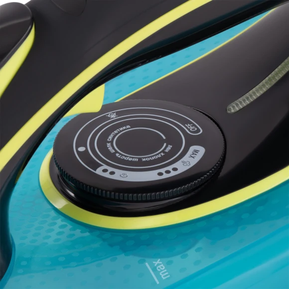 Утюг Hyundai H-SI01450 3200Вт голубой/желтый Утюг Hyundai H-SI01450 3200Вт голубой/желтый