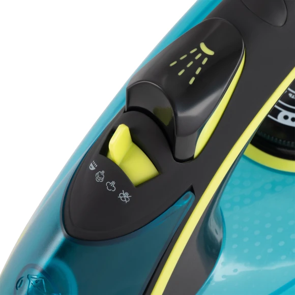 Утюг Hyundai H-SI01450 3200Вт голубой/желтый Утюг Hyundai H-SI01450 3200Вт голубой/желтый