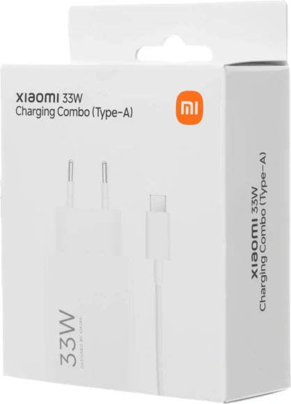 Сетевое зар./устр. Xiaomi BHR9956EU 33W 3A (PD) USB универсальное белый