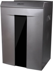 Шредер Deli 9905 серый с автоподачей (секр.P-5) фрагменты 10лист. 20лтр. скрепки скобы пл.карты CD Шредер Deli 9905 серый с автоподачей (секр.P-5) фрагменты 10лист. 20лтр. скрепки скобы пл.карты CD