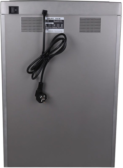 Шредер Deli 9905 серый с автоподачей (секр.P-5) фрагменты 10лист. 20лтр. скрепки скобы пл.карты CD Шредер Deli 9905 серый с автоподачей (секр.P-5) фрагменты 10лист. 20лтр. скрепки скобы пл.карты CD