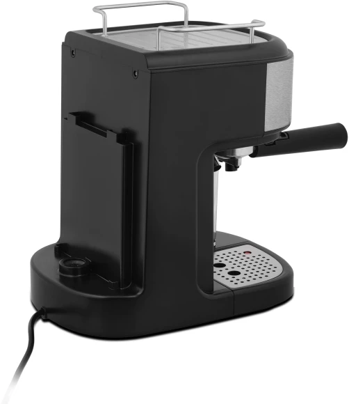 Кофеварка рожковая Vitek Metropolis VT-8489 1250Вт серый/черный