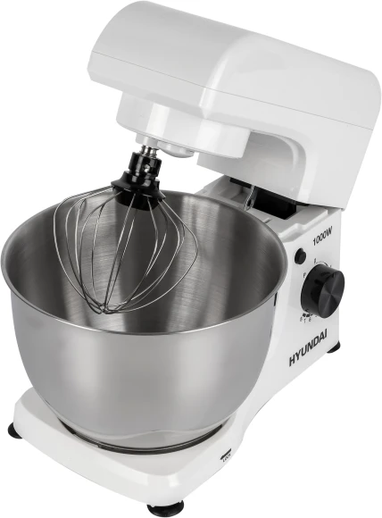 Миксер планетарный Hyundai HYM-S4451 1000Вт белый/черный Миксер планетарный Hyundai HYM-S4451 1000Вт белый/черный
