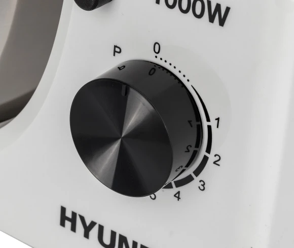 Миксер планетарный Hyundai HYM-S4451 1000Вт белый/черный Миксер планетарный Hyundai HYM-S4451 1000Вт белый/черный