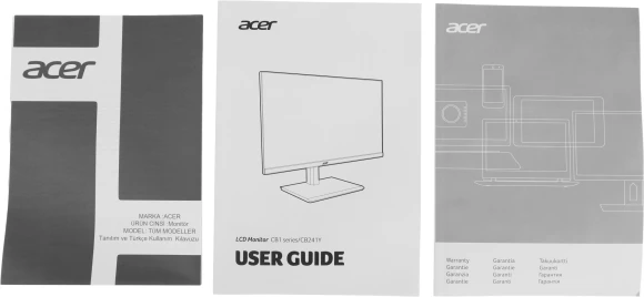 Монитор Acer 23.8" CB241Ybmirux черный IPS LED 1ms 16:9 HDMI M/M матовая HAS Piv 1000:1 250cd 178гр/178гр 1920x1080 75Hz FHD USB 6.9кг Монитор Acer 23.8" CB241Ybmirux черный IPS LED 1ms 16:9 HDMI M/M матовая HAS Piv 1000:1 250cd 178гр/178гр 1920x1080 75Hz FHD USB 6.9кг