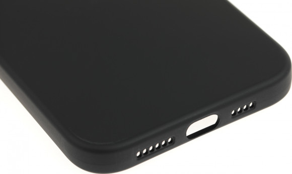 Чехол (клип-кейс) BoraSCO для Apple iPhone 15 Plus Microfiber Case черный (72421)