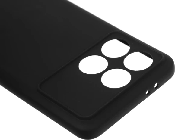 Чехол (клип-кейс) BoraSCO для Xiaomi Poco F6 Pro Silicone Case черный (73394) Чехол (клип-кейс) BoraSCO для Xiaomi Poco F6 Pro Silicone Case черный (73394)