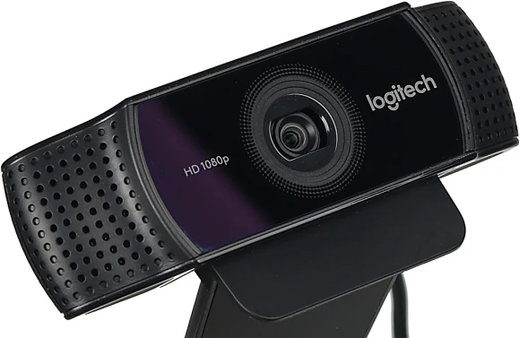 Камера Web Logitech Pro Stream C922 черный 3Mpix (1920x1080) USB2.0 с микрофоном (960-001089) Камера Web Logitech Pro Stream C922 черный 3Mpix (1920x1080) USB2.0 с микрофоном (960-001089)