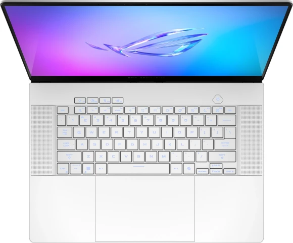 Ноутбук Asus ROG Zephyrus G16 GA605WV-QR118 Ryzen AI 9 HX 370 16Gb SSD1Tb NVIDIA GeForce RTX4060 8Gb 16" OLED 2.5K (2560x1600) без ОС white WiFi BT Cam Bag (90NR0JA2-M006K0)