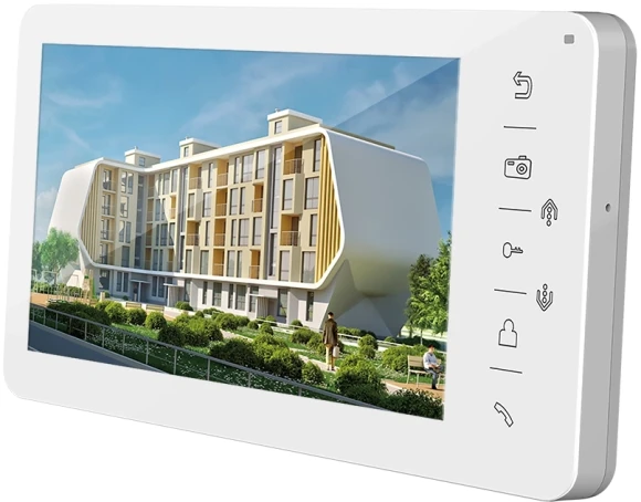 Видеодомофон Tantos PrimeHD белый Видеодомофон Tantos PrimeHD белый