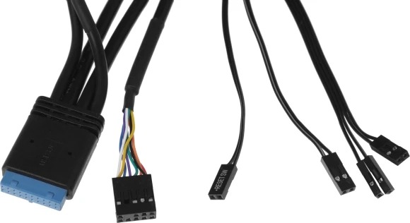 Корпус Azza Prime 360E черный без БП ATX 5x120mm 2x140mm 2xUSB3.0 audio bott PSU