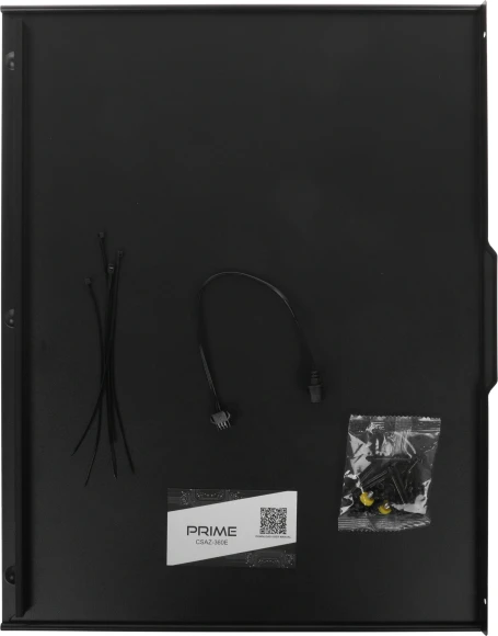 Корпус Azza Prime 360E черный без БП ATX 5x120mm 2x140mm 2xUSB3.0 audio bott PSU