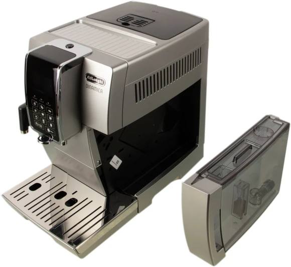 Кофемашина Delonghi Dinamica ECAM350.75.S 1450Вт серебристый