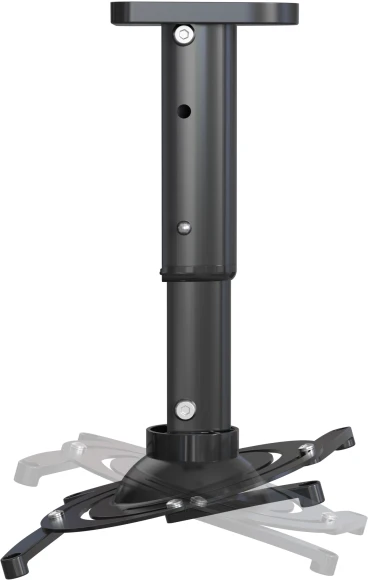 Кронштейн для проектора Cactus CS-VM-PR05M-BK черный макс.10кг потолочный поворот и наклон Кронштейн для проектора Cactus CS-VM-PR05M-BK черный макс.10кг потолочный поворот и наклон