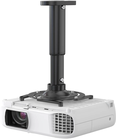 Кронштейн для проектора Cactus CS-VM-PR05M-BK черный макс.10кг потолочный поворот и наклон Кронштейн для проектора Cactus CS-VM-PR05M-BK черный макс.10кг потолочный поворот и наклон