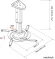 Кронштейн для проектора Cactus CS-VM-PR05M-BK черный макс.10кг потолочный поворот и наклон Кронштейн для проектора Cactus CS-VM-PR05M-BK черный макс.10кг потолочный поворот и наклон