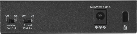 Коммутатор Mercusys MS105GP (L2) 5x1Гбит/с 4PoE+ 65W неуправляемый Коммутатор Mercusys MS105GP (L2) 5x1Гбит/с 4PoE+ 65W неуправляемый