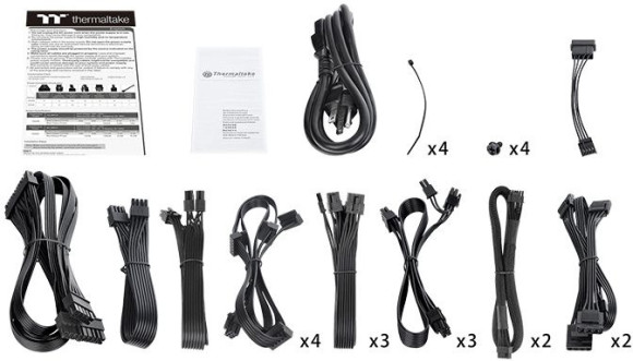 Блок питания Thermaltake ATX 1650W Toughpower GF3 Gen.5 80+ gold 24pin APFC 140mm fan color LED 16xSATA Cab Manag RTL Блок питания Thermaltake ATX 1650W Toughpower GF3 Gen.5 80+ gold 24pin APFC 140mm fan color LED 16xSATA Cab Manag RTL