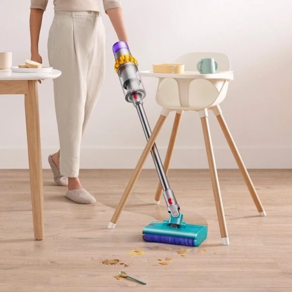 Пылесос Dyson V15S (SV47) DT Submarine 660Вт желтый/никель Пылесос Dyson V15S (SV47) DT Submarine 660Вт желтый/никель