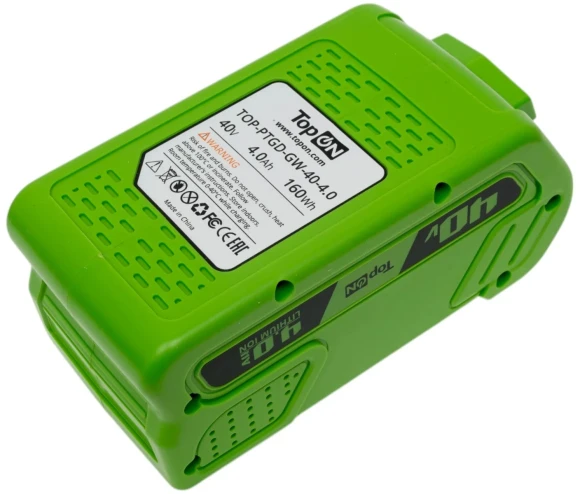 Батарея аккумуляторная TopON TOP-PTGD-GW-40-4.0 40В 4Ач Li-Ion (103456)