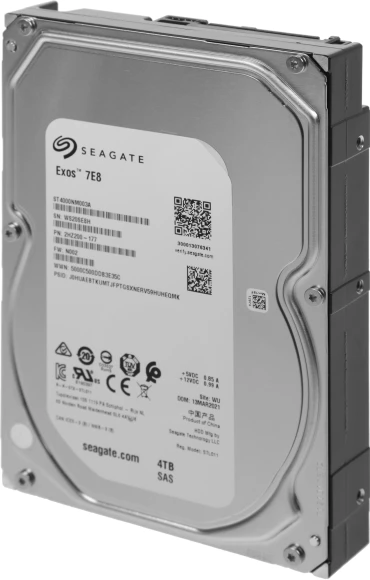 Жесткий диск Seagate SAS 3.0 4TB ST4000NM003A Server Exos 7E8 512E (7200rpm) 256Mb 3.5" Жесткий диск Seagate SAS 3.0 4TB ST4000NM003A Server Exos 7E8 512E (7200rpm) 256Mb 3.5"