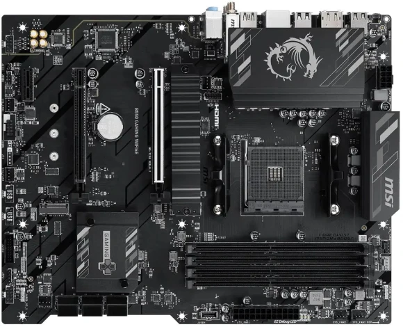 Материнская плата MSI B550 GAMING Soc-AM4 AMD B550 4xDDR4 ATX AC`97 8ch(7.1) GbLAN RAID+HDMI+DP