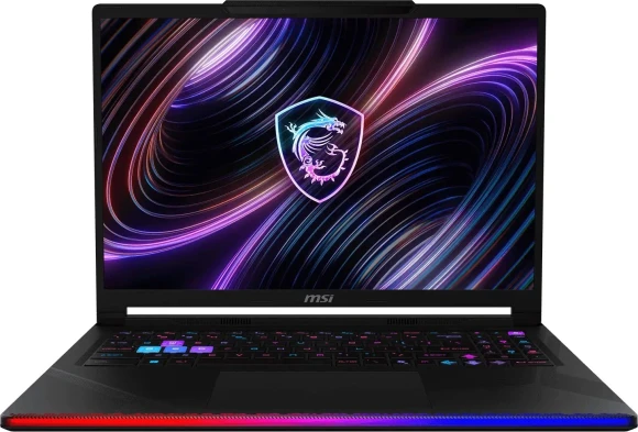 Ноутбук MSI Raider 16 Max HX B2WI-030RU Core Ultra 9 290HX Plus 32Gb SSD2Tb NVIDIA GeForce RTX5080 16Gb 16" OLED QHD+ (2560x1600) Windows 11 Home black WiFi BT Cam (9S7-265111-030)