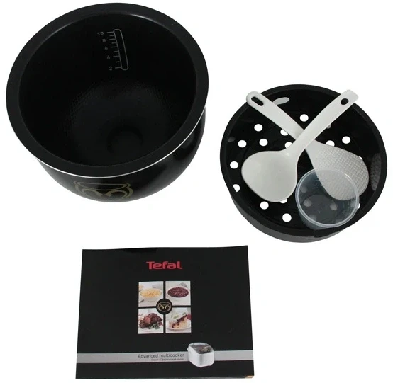 Мультиварка Tefal RK812832 5л 750Вт черный/серый