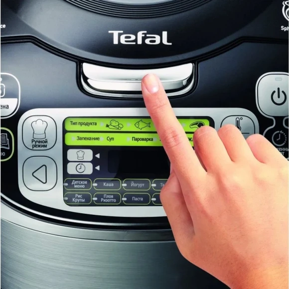 Мультиварка Tefal RK812832 5л 750Вт черный/серый