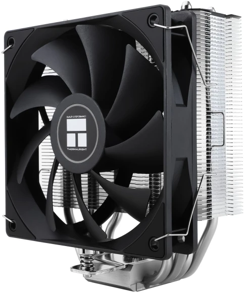 Устройство охлаждения(кулер) Thermalright Assassin X 120 v2 Soc-AM5/AM4/1200/1700/1851 черный 4-pin 25.6dB Al+Cu 700gr Ret (AX120-V2)