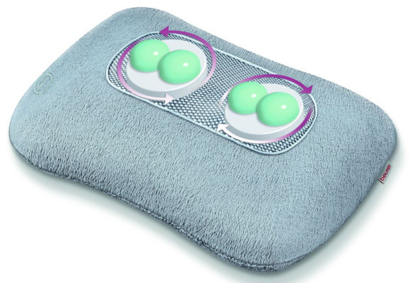 Массажная подушка Beurer MG145 12Вт серый Массажная подушка Beurer MG145 12Вт серый