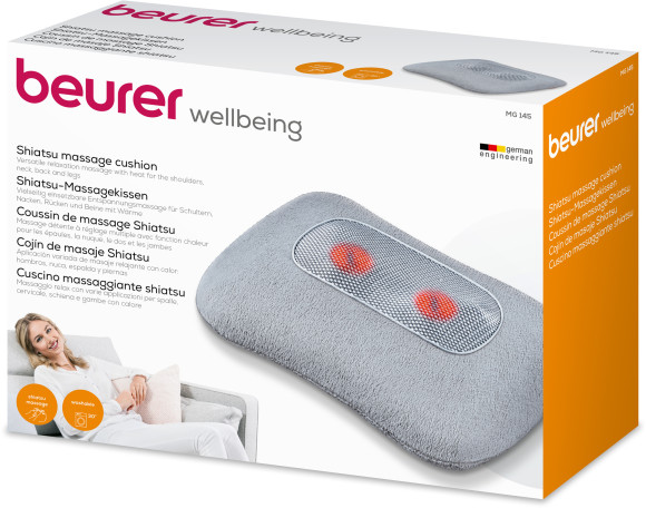 Массажная подушка Beurer MG145 12Вт серый Массажная подушка Beurer MG145 12Вт серый