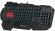 Клавиатура A4Tech B318 черный USB Multimedia for gamer LED (подставка для запястий) кабель 1.8м