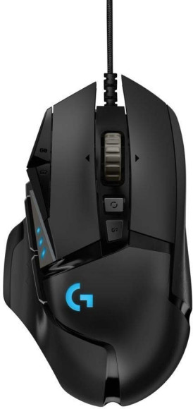 Мышь Logitech G502 Hero черный оптическая 25600dpi USB для ноутбука 9but (910-005474)