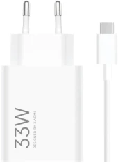 Сетевое зар./устр. Xiaomi BHR9956EU 33W 3A (PD) USB универсальное белый Сетевое зар./устр. Xiaomi BHR9956EU 33W 3A (PD) USB универсальное белый