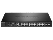 Коммутатор D-Link DGS-1510-28P/A1A 24x1Гбит/с 2SFP 2SFP+ 24PoE 193W управляемый Коммутатор D-Link DGS-1510-28P/A1A 24x1Гбит/с 2SFP 2SFP+ 24PoE 193W управляемый