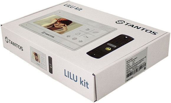 Комплект домофона Tantos Lilu kit белый Комплект домофона Tantos Lilu kit белый