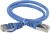 Патч-корд ITK PC03-C5EFL-1M F/FTP RJ-45 вил.-вилка RJ-45 кат.5E 1м синий LSZH