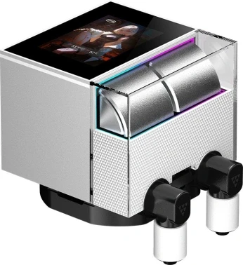 Система водяного охлаждения PcCooler DS360 Display ARGB Soc-AM5/AM4/1200/1700/1851 белый 4-pin 39.8dB Al LCD 310W Ret (DS360-WHNWXY-GL)