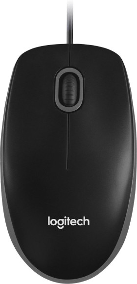 Мышь Logitech B100 for business черный оптическая (1000dpi) USB (2but)