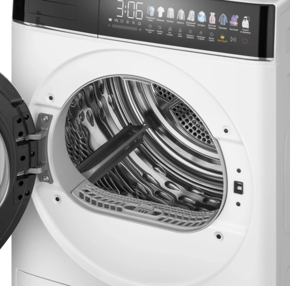 Сушильная машина Weissgauff WD 58411 Premium Inverter кл.энер.:A+++ макс.загр.:8кг белый (438486)