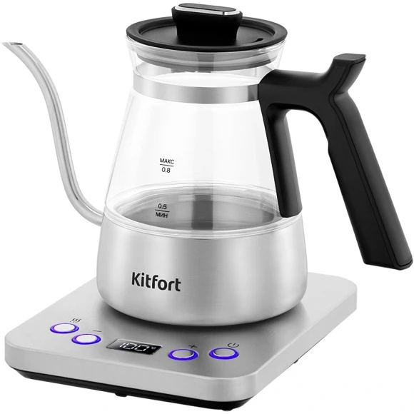 Блендер погружной Kitfort КТ-3512 600Вт черный/серебристый