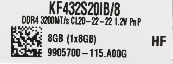 Память DDR4 8GB 3200MHz Kingston KF432S20IB/8 Fury Impact RTL PC4-25600 CL20 SO-DIMM 260-pin 1.2В single rank Ret